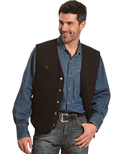 Wyoming Traders Mens Texas Concealed Carry Vest, Regular, Color: Black, Size: 2XL (TB2)