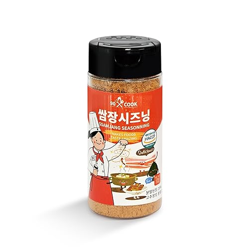 gadi place 90COOK Ssamjang Seasonning 2.47oz (70g) | Powder Seasoning | Korean Seasoning | Soybean Paste Sauce | Korean BBQ Rub | Seasoning all purpose | Spicy Seasoning