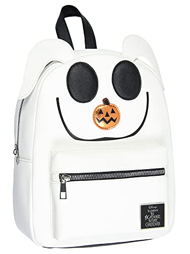 Bioworld The Nightmare Before Christmas Zero the Dog Faux Leather Tote Bag Mini Backpack