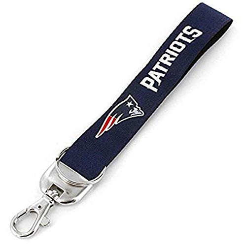 Aminco NFL New England Patriots Deluxe Wristlet Keychain , 5