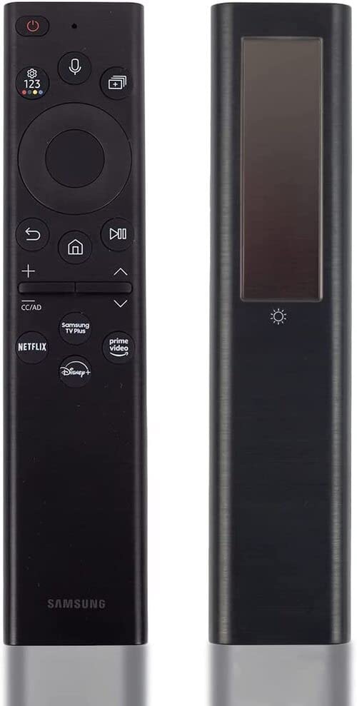 SAMSUNG BN59-01385A Replacement Remote Control - Bluetooth Rechargeable Solar Cell (Renewed), Black
