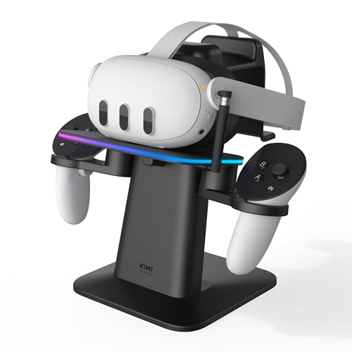 KIWI design Charging Dock for Meta Oculus Quest 3/Quest 2/Quest Pro Accessories, Meta Officially Co-Branded
