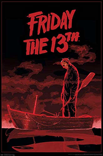 Trends International Friday The 13th - Boat Wall Poster, 22.375' x 34', Unframed Version