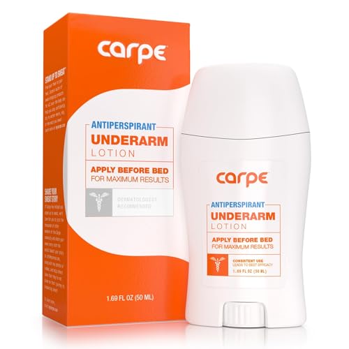 Carpe Underarm Antiperspirant and Deodorant, Clinical strength with all-natural eucalyptus scent, Combat excessive sweating Stay fresh and dry, Great for hyperhidrosis