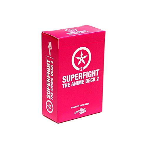 Skybound Superfight Anime Deck 2: 100 Expansion Cards for The Game of Absurd Arguments | for Kids Teens Adults, 3 or More Players, Ages 8+