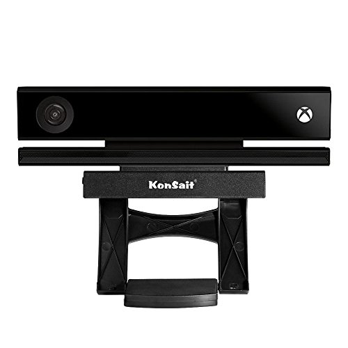 Kinect TV Mount Clip for Xbox One, Konsait Adjustable TV Clip Holder for Xbox One Kinect 2.0