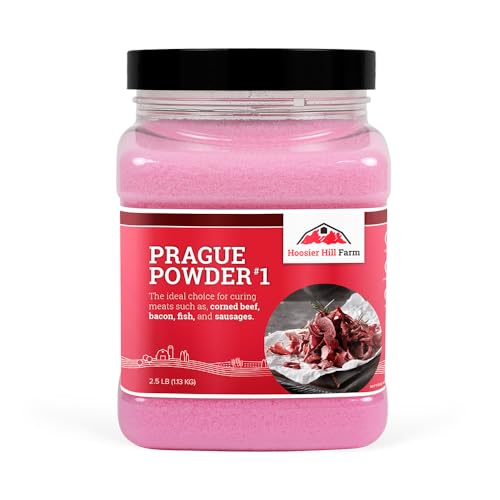 Hoosier Hill Farm Prague Powder No.1 Pink Curing Salt, 2.5LB (Pack of 1)