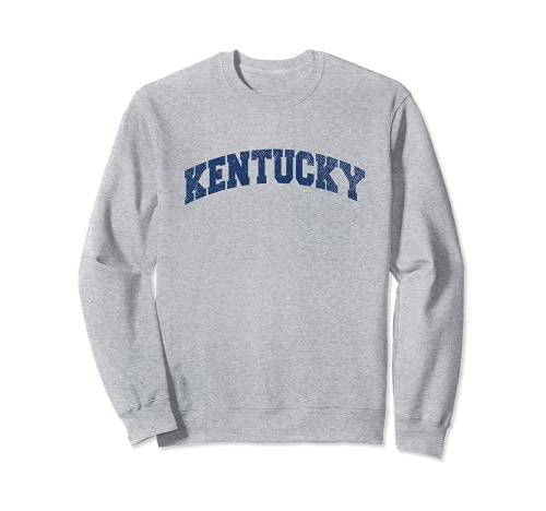 Kentucky Varsity Style Vintage Grey Sweatshirt