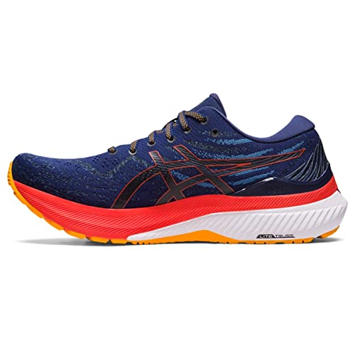 ASICS Men's Gel-Kayano 29 Running Shoes, 12, DEEP Ocean/Cherry Tomato