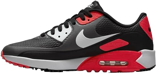 Nike Men's Air Max 90 G Spikeless Golf Shoes (Iron Grey/White-Black, us_Footwear_Size_System, Adult, Men, Numeric, Medium, Numeric_13)