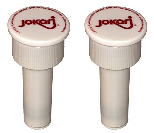 Jokari Fizz Keeper Pump Cap 2 Liter/Lt Soda Pop Bottles Saves Carbonation 2-Pack, 2 Count