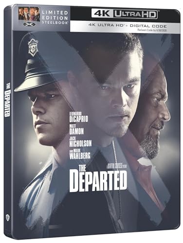 Departed, The (4K Ultra HD + Digital / Steelbook) [4K UHD]