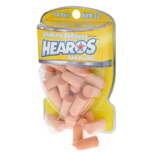 Hearos Ultimate Softness Series Ear Plugs, 14 Pair