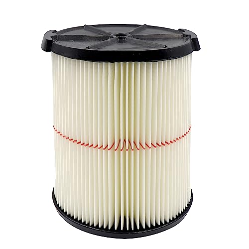 Replacement Cartridge Filter for Craftsman 9-38754 Red Stripe General Purpose for 5 to 20 Gallon shop vacuums CMXZVBE38754