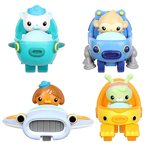 Octonauts Above & Beyond | Gup Racers Vehicles | 4 Pack | Amazon Exclusive