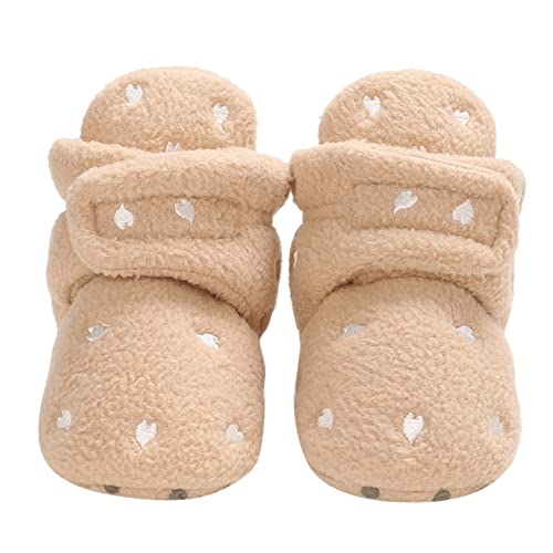 Baby Booties Newborn Infant Unisex Baby Girls Boys Waterproof Warm Fur Lining Non-slip Outdoor Winter Shoes