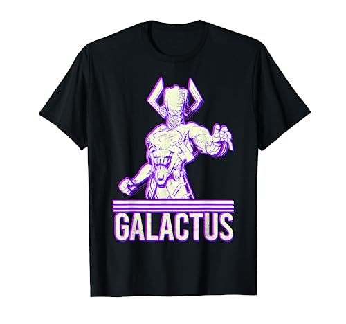 Marvel Galactus 3D Purple Portrait T-Shirt