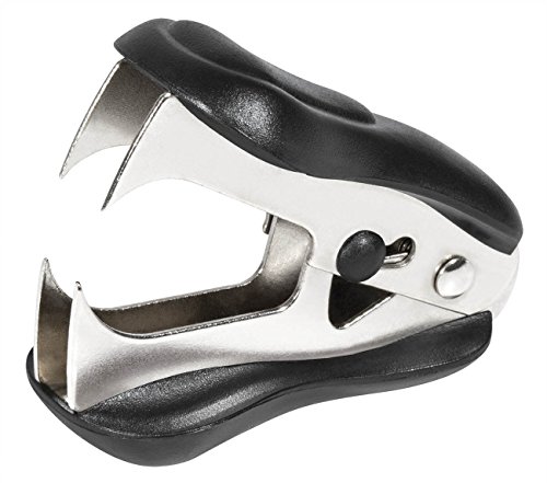 Wedo 102 81101 Klax Staple Remover with Built-in-Safety Lock - Black-P