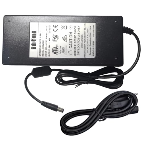UpBright 36V AC DC Adapter Compatible with NordicTrack Commercial S15i iFIT Studio Cycle 15 inch 15' Exercise Bike Black Nordic Track NTEX05121.5 NTEX05119 Power Supply Cord Cable Battery Charger PSU