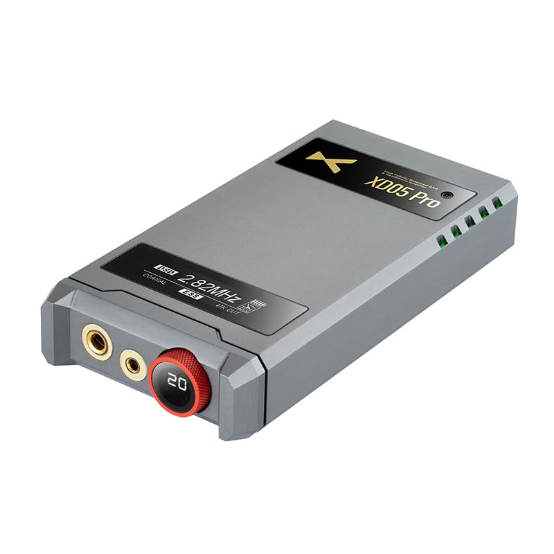 XDUOO XD05 Pro Portable Full Balanced DAC Headphone Amplifier Double Screen 4.4 Balanced USB XMOS XU316 AMP Decoder