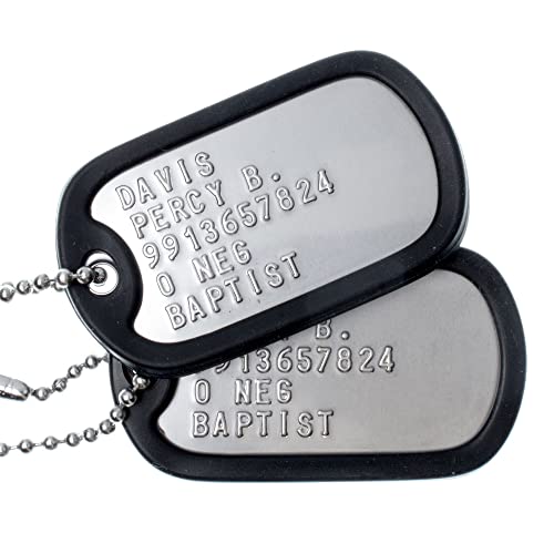 MYDOGTAG Personalized US Air Force Dog Tags - Replacement Military Issue for Veterans and Active Duty Airmen