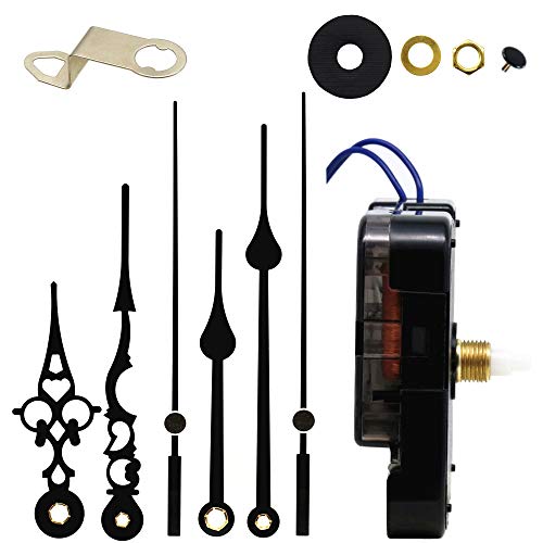 TIKROUND Youngtown 12888 Step Quartz Movement Repair Part with Hour Trigger Switch.7/64 Inch Maximum Dial Thickness, 17/32 Inch Total Shaft Length.