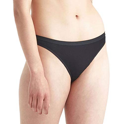 Icebreaker Merino Women's Siren Thong, Black, Medium