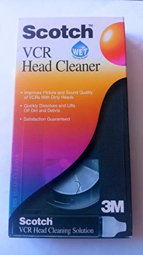 Scotch VCR Head Cleaner Plus