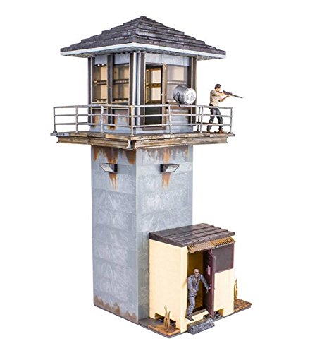 Walking Dead McFarlane Toys The Prison Tower Building Set – AMC TV Series - Fun to Assemble – A Centerpiece to Your Collection