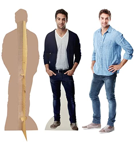 All Personalization Custom Life Size Cardboard Cutout - Personalized High Resolution Stand Up Custom Cutout Upload Your Own Photo - Perfect for Wedding & Birthday, 1ft to 6ft, Multi Color