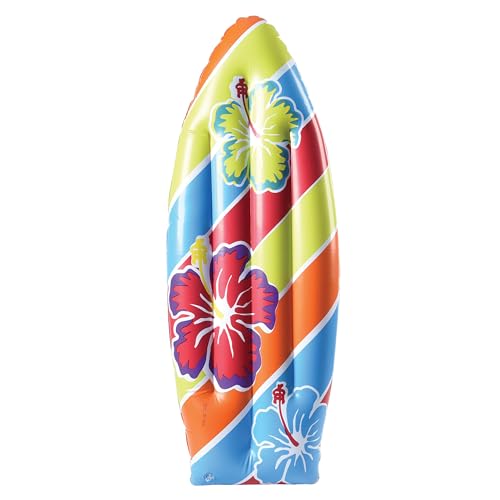 US Toy Inflatable Surf Board Luau Decoration Theme Beach Pool Toy - 3 Feet Long