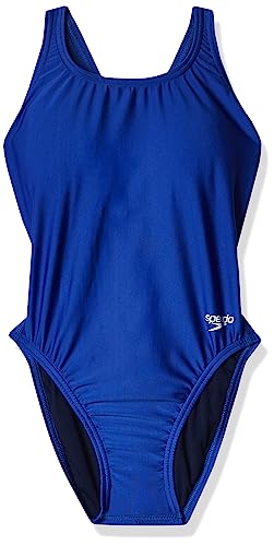Speedo Women's Swimsuit One Piece ProLT Super Pro Solid Adult, Speedo Blue, 85% Polyester, 15% Spandex, 34