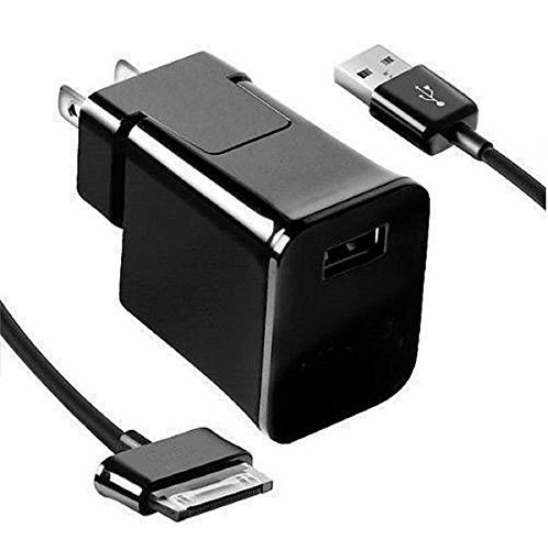 Tab Charger,Galaxy tab 2 Charger,30 pin USB Charger Cable Made for Samsung Galaxy Tab 2 7.0 7.7 8.9 10.1 Note 10.1 GT-N8013 N8000 inch Table (Black)