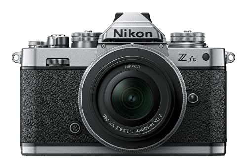 Nikon Z fc DX-Format Mirrorless Camera Body w/NIKKOR Z DX 16-50mm f/3.5-6.3 VR - Black (International Model)