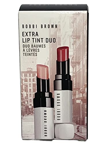 Bobbi Brown Extra Lip Tint Duo Bare Pink and Bare Raspberry, 2.3g Each