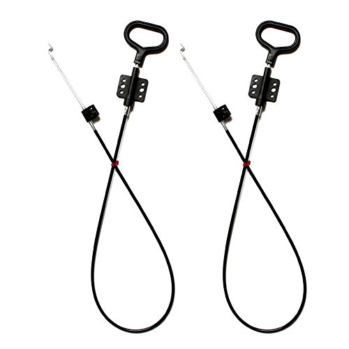 Love&Mini Recliner Replacement Parts, Sofa Reliable Release Pull Cables D-Ring Handle (2 pcs)