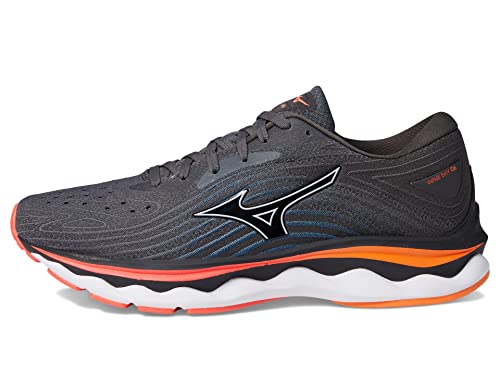 Mizuno Men's Wave Sky 6 Running Shoe, Iron Gate/Nimbus Cloud, 10.5