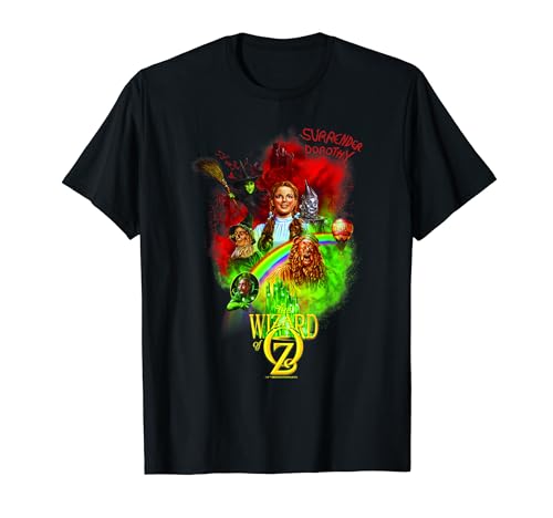 WB100 The Wizard Of Oz Surrender Dorothy Rainbow Poster T-Shirt