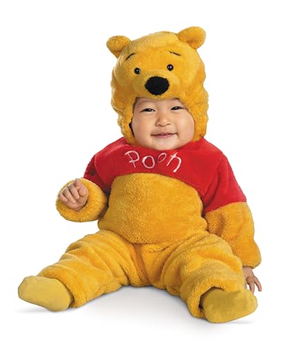 Winnie The Pooh Deluxe 2-Sided Plush Jumpsuit Costume (12-18 months)