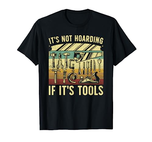 Funny Woodworker Art For Men Carpenter Wood Working Tools T-Shirt