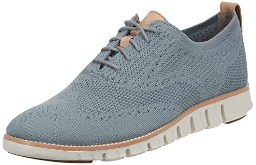 Cole Haan Men's Zerogrand Stitchlite Wingtip Oxford, Ironstone/Ivory, 13