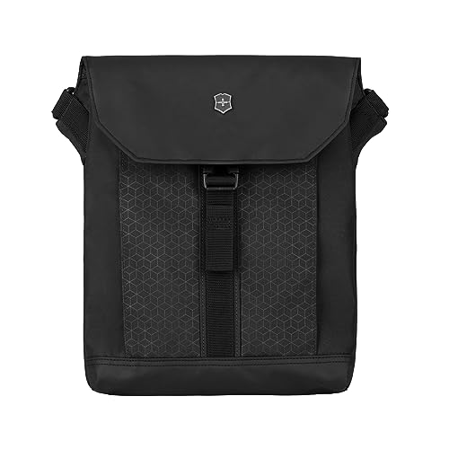 Victorinox Altmont Original Flapover Digital Bag - Tablet Travel Bag for Business & Daily Use - Sleek Shoulder Bag for Women & Men - 7 Liters, Black.