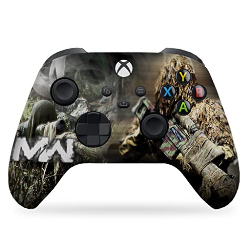DreamController C-O-D Moderrn Warfare Custom X-box Controller Wireless compatible with X-box One/X-box Series X/S Proudly Customized in USA with Permanent HYDRO-DIP Printing (NOT JUST A SKIN)