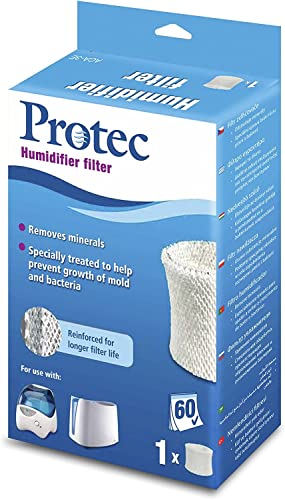 Protec Extended Life Humidifier Wicking Filter Cartridge, PWF2, (Packaging May Vary)
