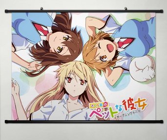 The Pet Girl of Sakurasou Wall Scroll Poster Fabric Painting For Anime Key Roles 08