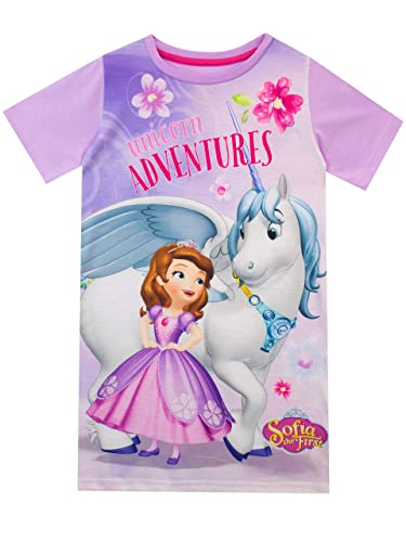 Disney Girls' Sofia the First Nightdress Size 4 Purple