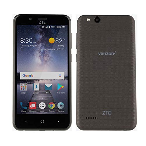ZTE VZW-Z839PP Blade Vantage 5 16GB 1.1GHz 2GB Prepaid LTE Verizon Smartphone, Black, Carrier Locked to Verizon Prepaid