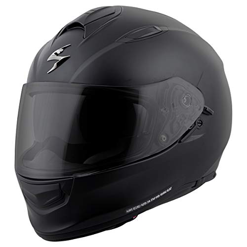 ScorpionExo Unisex-Adult full-face-helmet-style EXO-T510 Helmet (Matte Black,X-Small), 1 Pack