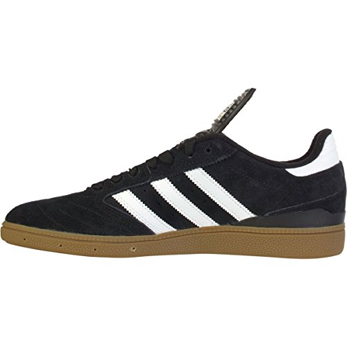 adidas Originals Men's Busenitz Sneakers, Black/White/Metallic Gold, (11 M US)