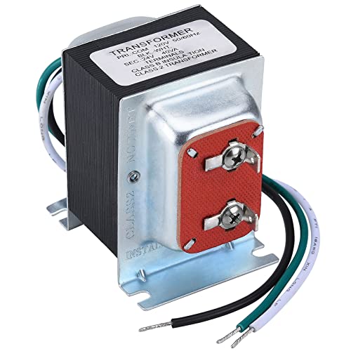 Doorbell Transformer 24V 40VA AC Power Supply Thermostat Power Adapter Hardwired Door Chime Transformer